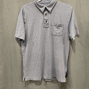 Patagonia Trail Harbor Polo - Men's Medium - hemp